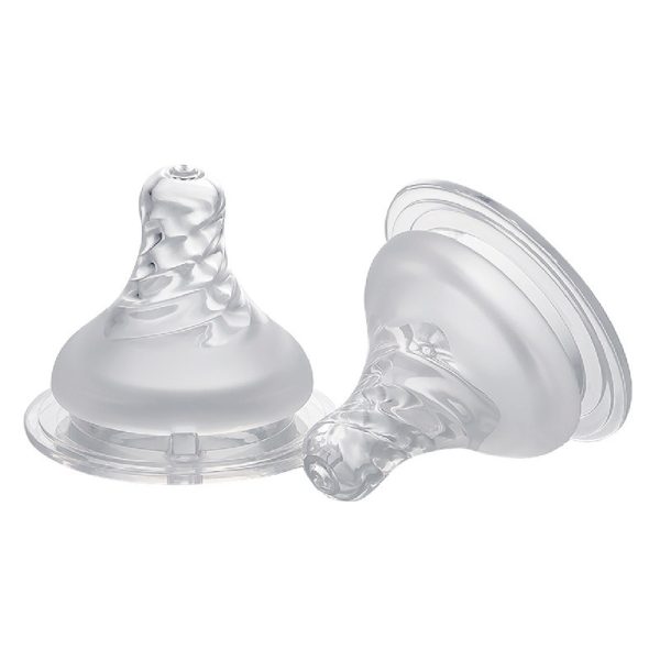 Standard Caliber Pacifier Simulated Mother's Nipple Natural Real Feeling Bottle Universal Accessories Baby Silicone Pacifier - Image 4