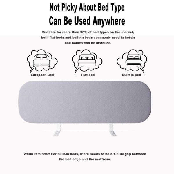 Children's Folding Safety Fence Baby Bed Guardrail Anti-collision Infant Adjustable Bedside Baffle - Image 2