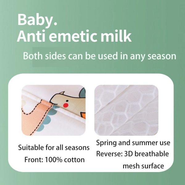 Baby Anti-spitting Pillow Slope Pillow To Prevent Spilling Milk and Choking Newborn Lying Feeding Cushion Nursing Pillow - Image 4