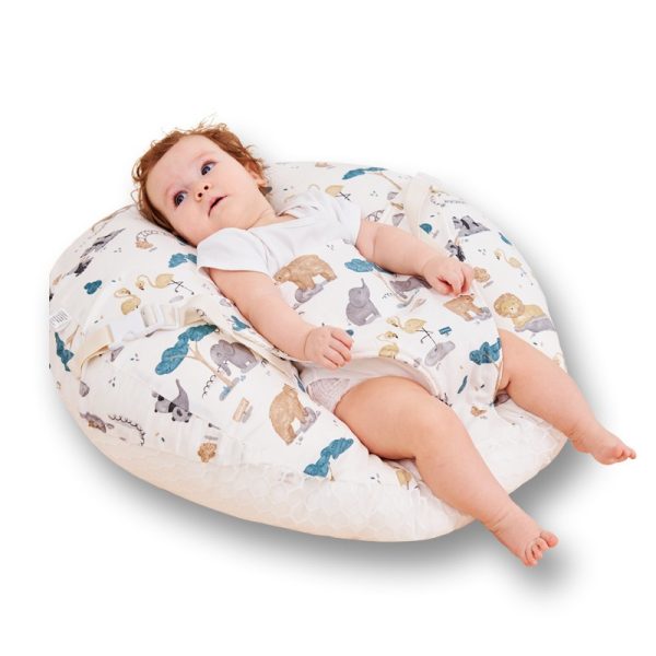 Baby Anti-spitting Pillow Slope Pillow To Prevent Spilling Milk and Choking Newborn Lying Feeding Cushion Nursing Pillow - Image 3